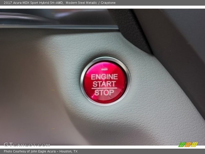 Controls of 2017 MDX Sport Hybrid SH-AWD