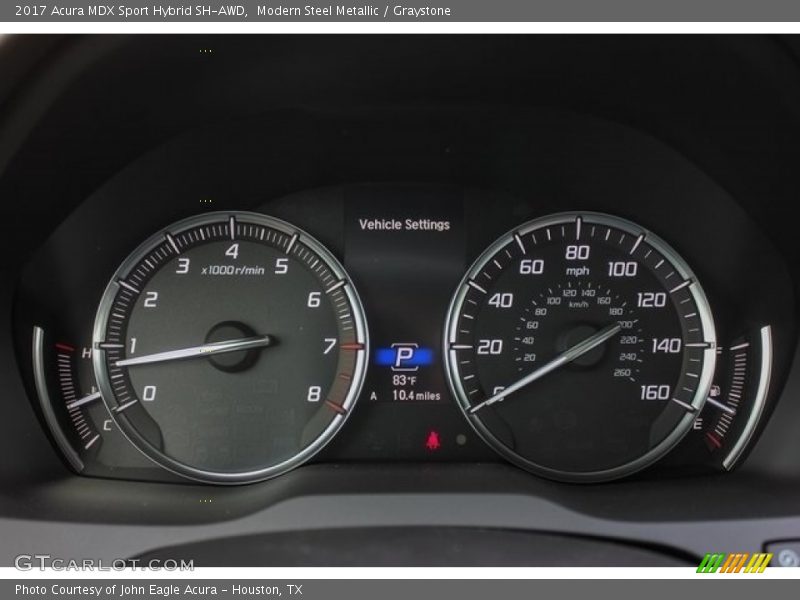  2017 MDX Sport Hybrid SH-AWD Sport Hybrid SH-AWD Gauges