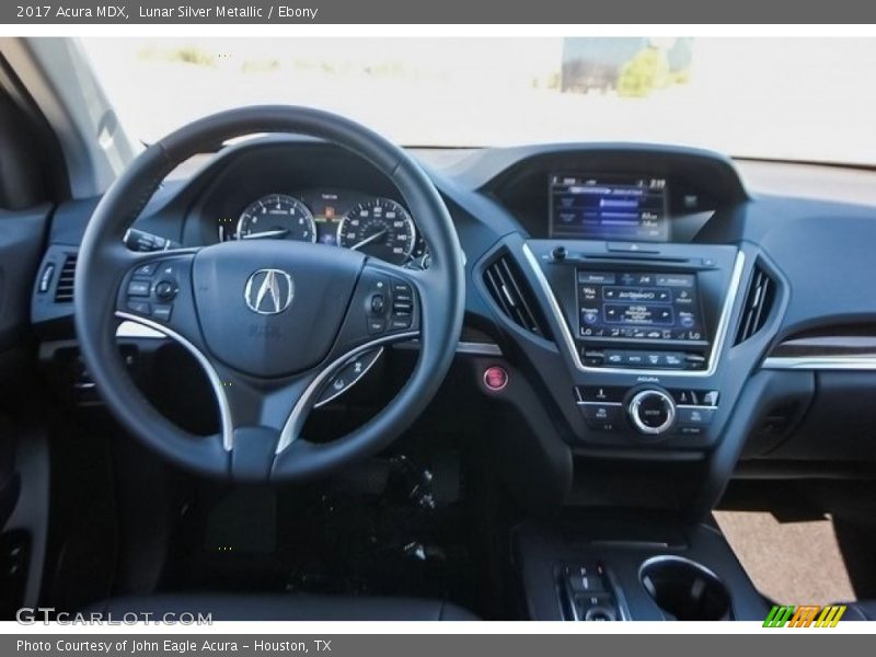 Lunar Silver Metallic / Ebony 2017 Acura MDX