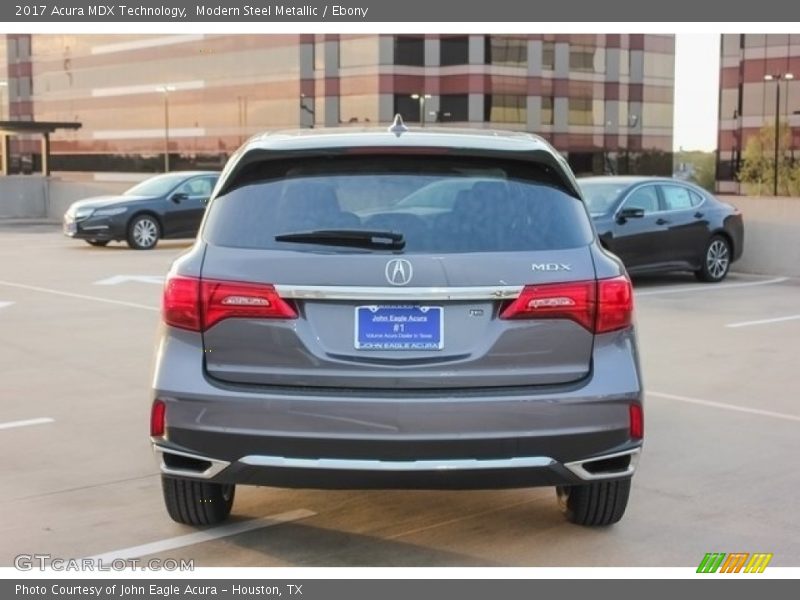Modern Steel Metallic / Ebony 2017 Acura MDX Technology