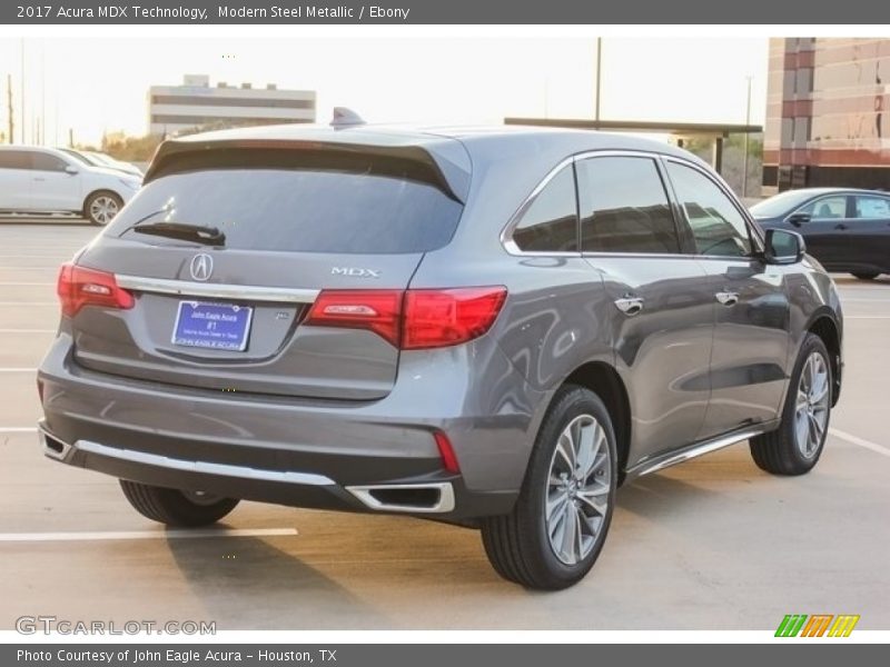 Modern Steel Metallic / Ebony 2017 Acura MDX Technology