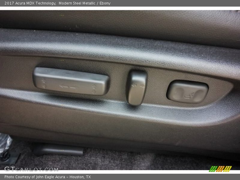 Modern Steel Metallic / Ebony 2017 Acura MDX Technology