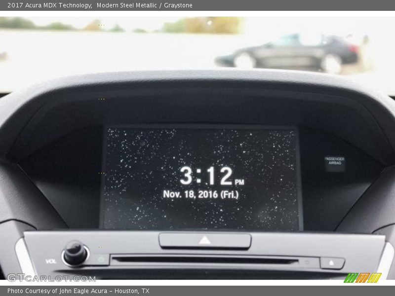 Modern Steel Metallic / Graystone 2017 Acura MDX Technology