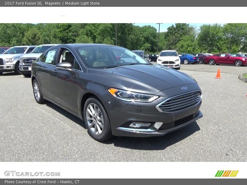 Magnetic / Medium Light Stone 2017 Ford Fusion SE
