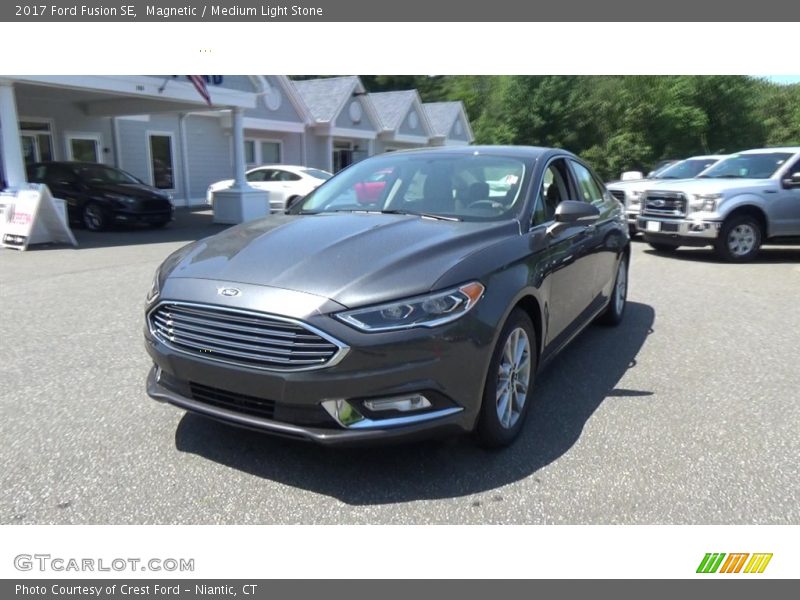 Magnetic / Medium Light Stone 2017 Ford Fusion SE