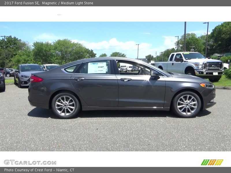 Magnetic / Medium Light Stone 2017 Ford Fusion SE
