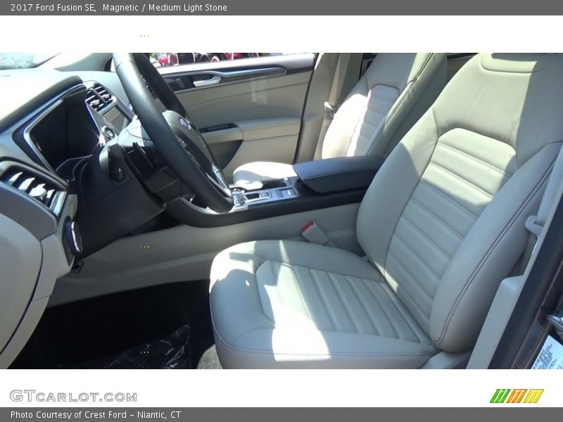 Magnetic / Medium Light Stone 2017 Ford Fusion SE