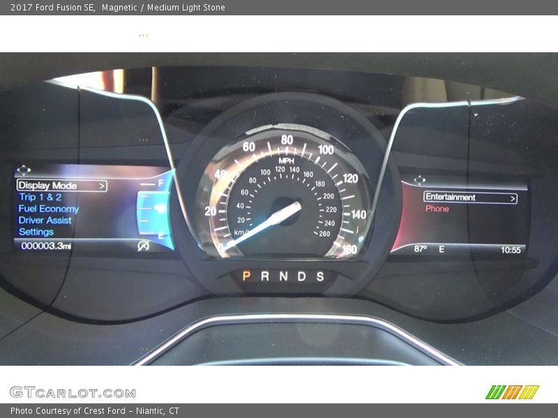 Magnetic / Medium Light Stone 2017 Ford Fusion SE
