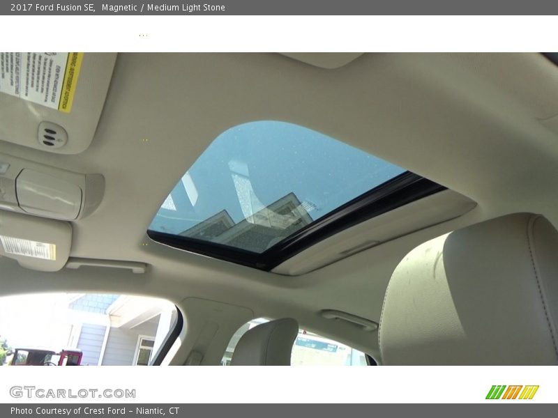 Magnetic / Medium Light Stone 2017 Ford Fusion SE