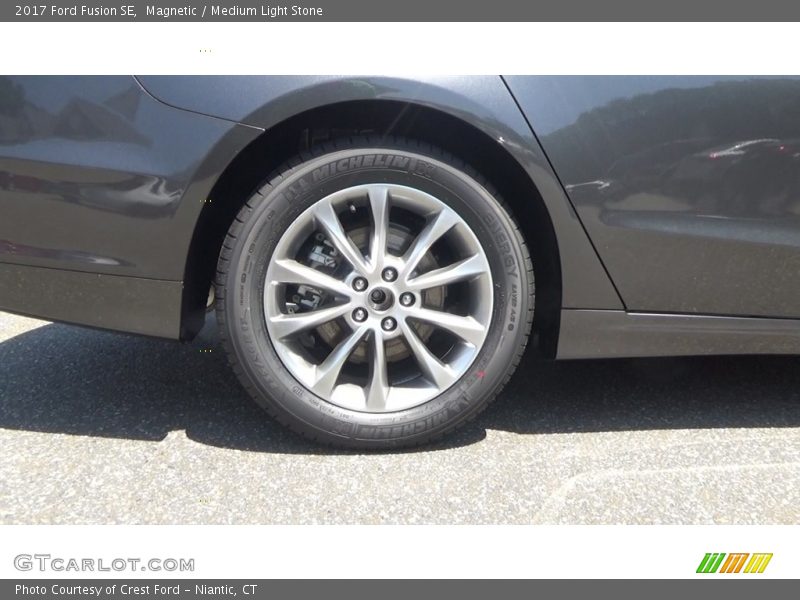 Magnetic / Medium Light Stone 2017 Ford Fusion SE