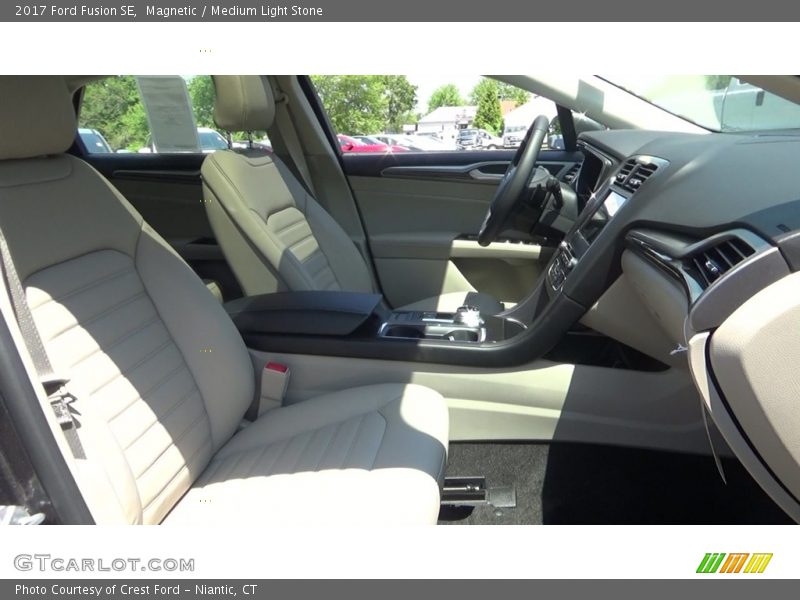 Magnetic / Medium Light Stone 2017 Ford Fusion SE
