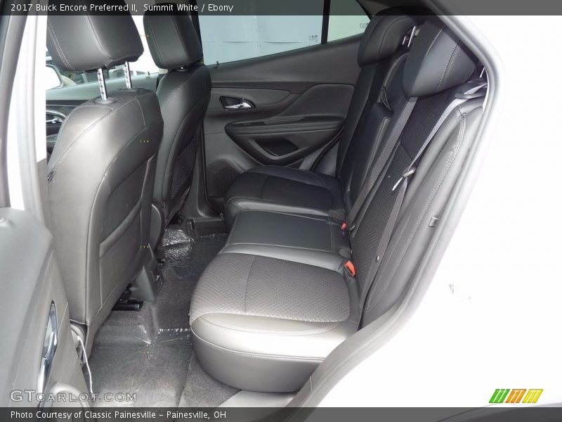 Summit White / Ebony 2017 Buick Encore Preferred II