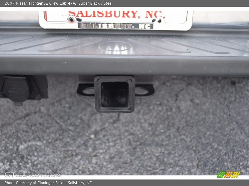 Super Black / Steel 2007 Nissan Frontier SE Crew Cab 4x4