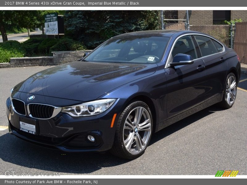 Imperial Blue Metallic / Black 2017 BMW 4 Series 430i xDrive Gran Coupe