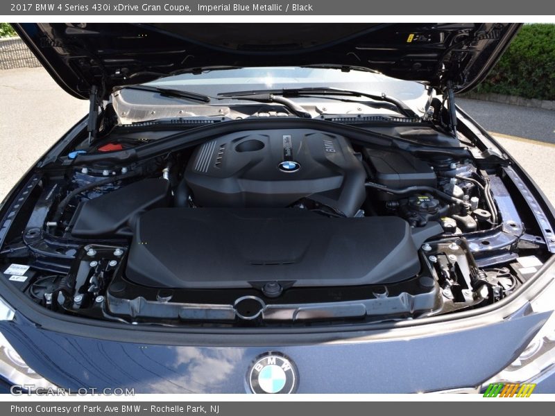 Imperial Blue Metallic / Black 2017 BMW 4 Series 430i xDrive Gran Coupe