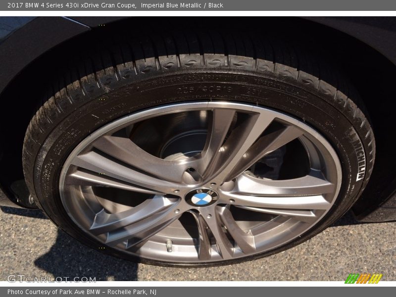 Imperial Blue Metallic / Black 2017 BMW 4 Series 430i xDrive Gran Coupe