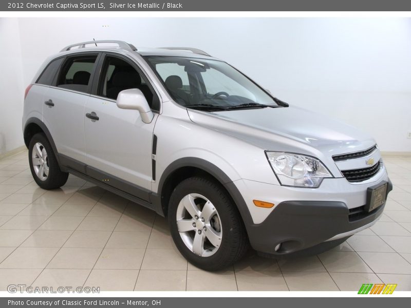 Silver Ice Metallic / Black 2012 Chevrolet Captiva Sport LS