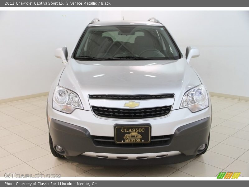 Silver Ice Metallic / Black 2012 Chevrolet Captiva Sport LS