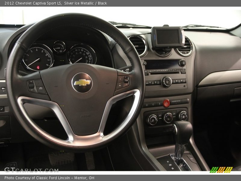Silver Ice Metallic / Black 2012 Chevrolet Captiva Sport LS