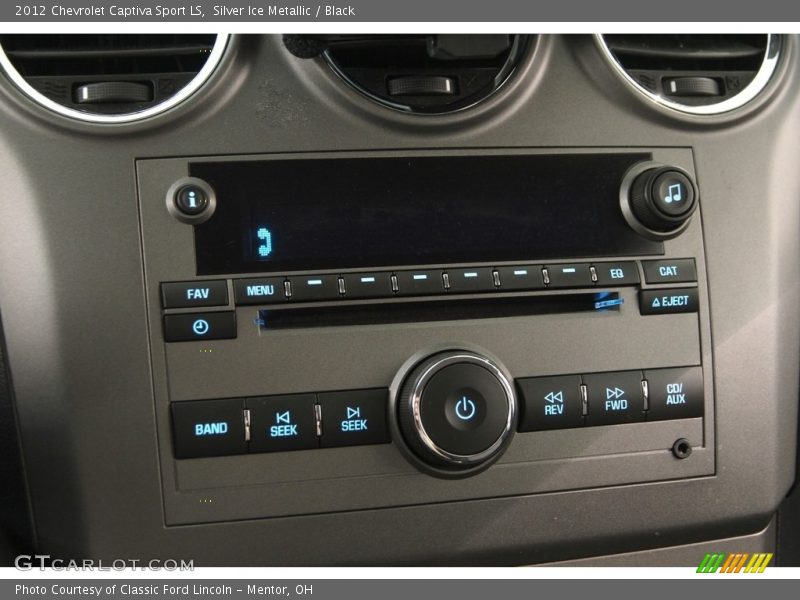 Silver Ice Metallic / Black 2012 Chevrolet Captiva Sport LS