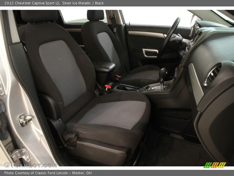 Silver Ice Metallic / Black 2012 Chevrolet Captiva Sport LS