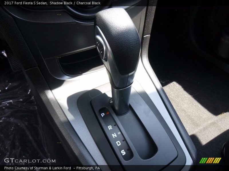 Shadow Black / Charcoal Black 2017 Ford Fiesta S Sedan