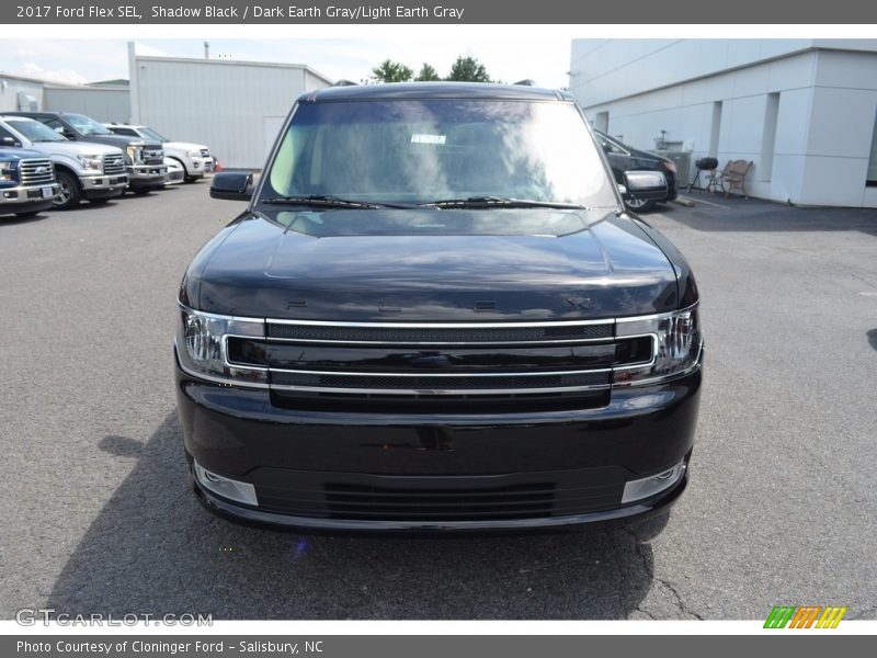 Shadow Black / Dark Earth Gray/Light Earth Gray 2017 Ford Flex SEL