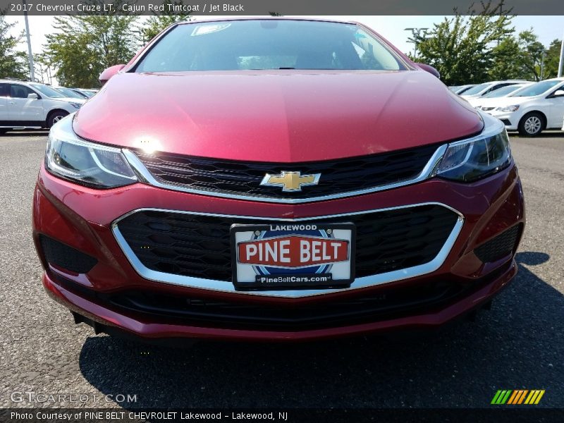 Cajun Red Tintcoat / Jet Black 2017 Chevrolet Cruze LT