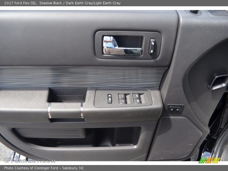 Shadow Black / Dark Earth Gray/Light Earth Gray 2017 Ford Flex SEL