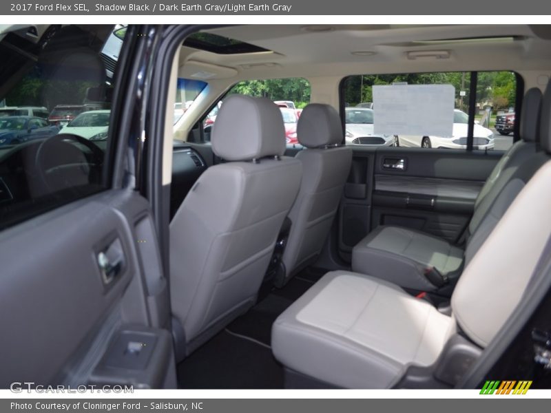 Rear Seat of 2017 Flex SEL