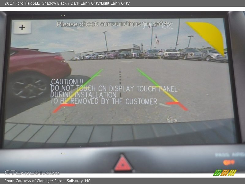 Shadow Black / Dark Earth Gray/Light Earth Gray 2017 Ford Flex SEL