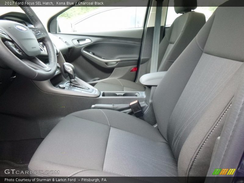 Kona Blue / Charcoal Black 2017 Ford Focus SEL Hatch
