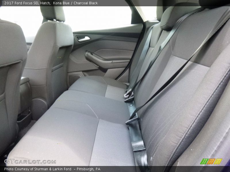 Kona Blue / Charcoal Black 2017 Ford Focus SEL Hatch