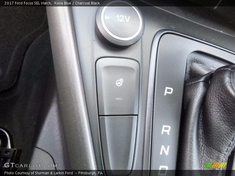 Kona Blue / Charcoal Black 2017 Ford Focus SEL Hatch