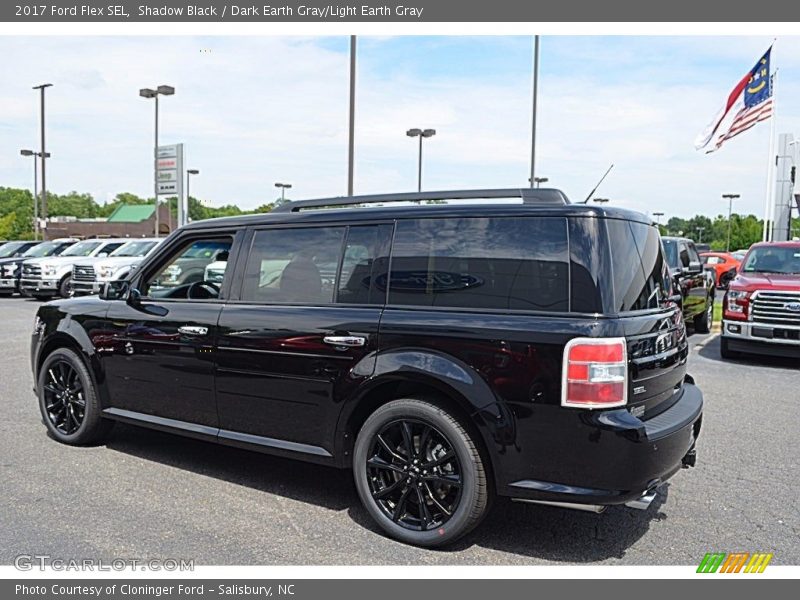 Shadow Black / Dark Earth Gray/Light Earth Gray 2017 Ford Flex SEL