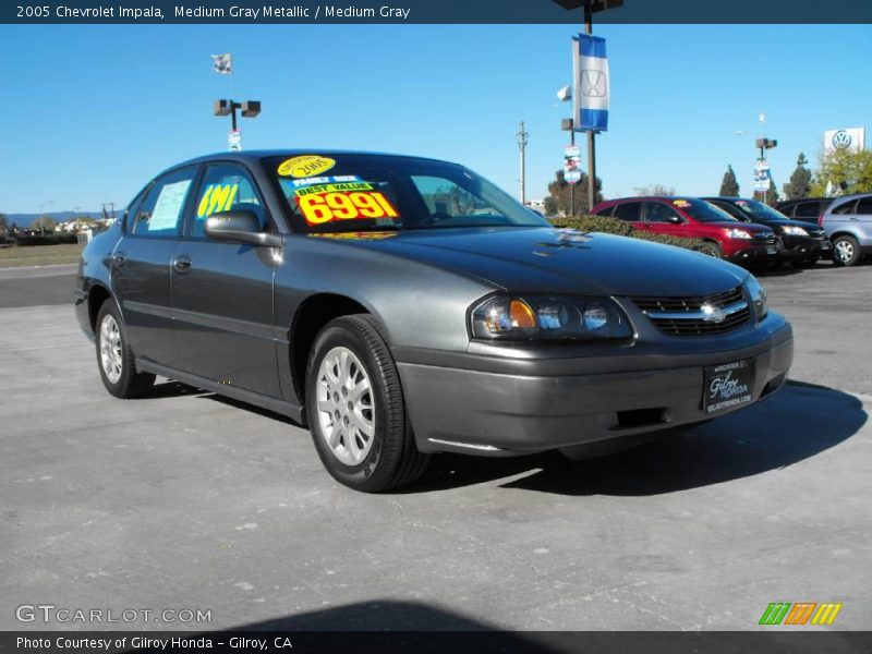Medium Gray Metallic / Medium Gray 2005 Chevrolet Impala