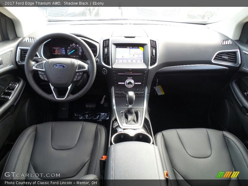 Shadow Black / Ebony 2017 Ford Edge Titanium AWD