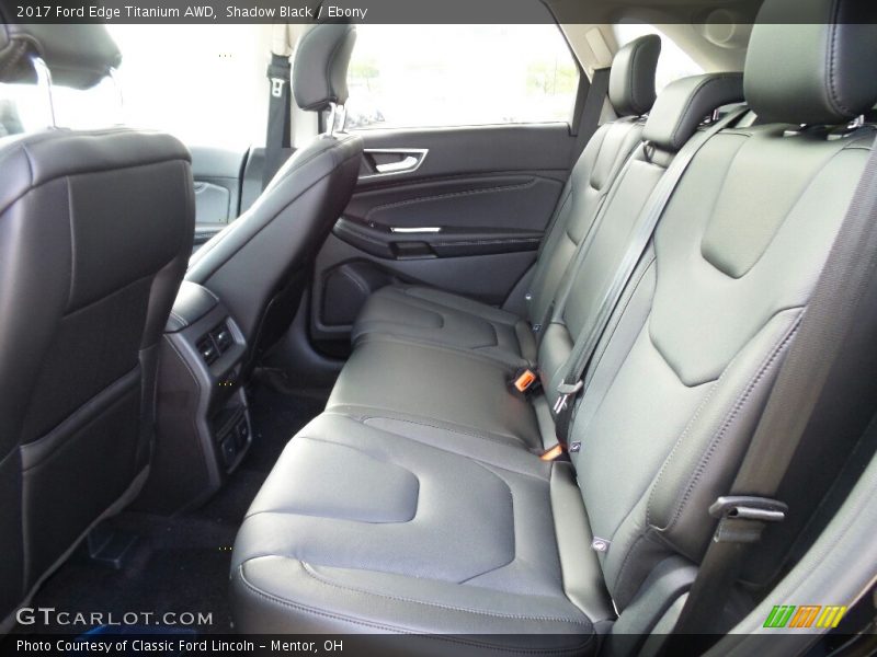 Shadow Black / Ebony 2017 Ford Edge Titanium AWD