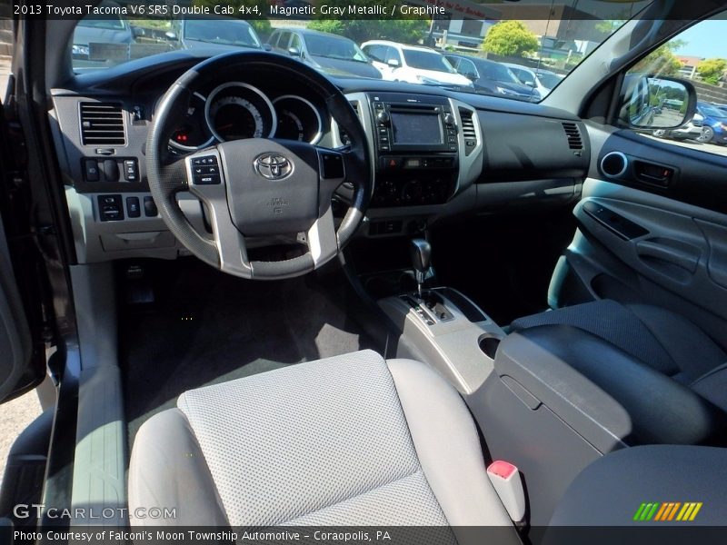Magnetic Gray Metallic / Graphite 2013 Toyota Tacoma V6 SR5 Double Cab 4x4