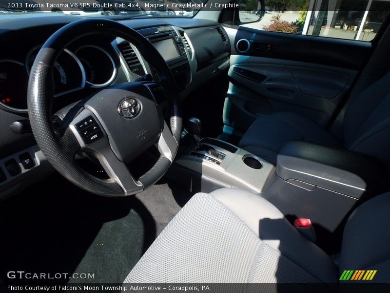 Magnetic Gray Metallic / Graphite 2013 Toyota Tacoma V6 SR5 Double Cab 4x4