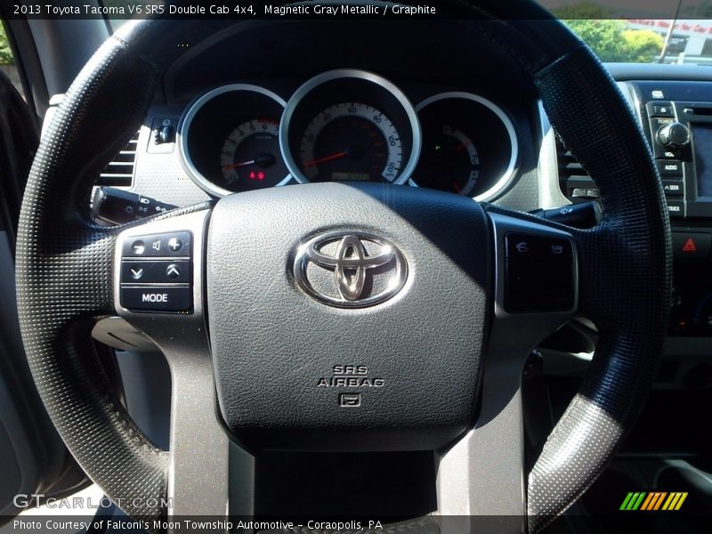 Magnetic Gray Metallic / Graphite 2013 Toyota Tacoma V6 SR5 Double Cab 4x4