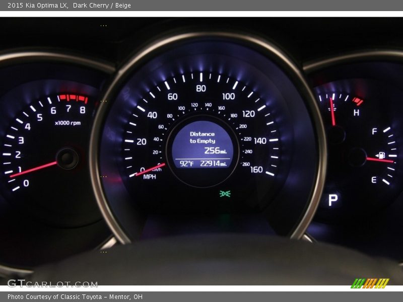 Dark Cherry / Beige 2015 Kia Optima LX