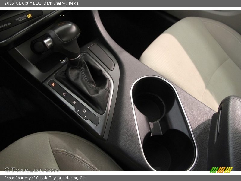 Dark Cherry / Beige 2015 Kia Optima LX