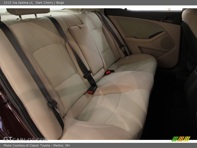 Dark Cherry / Beige 2015 Kia Optima LX