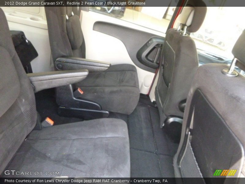 Redline 2 Pearl Coat / Black/Light Graystone 2012 Dodge Grand Caravan SXT