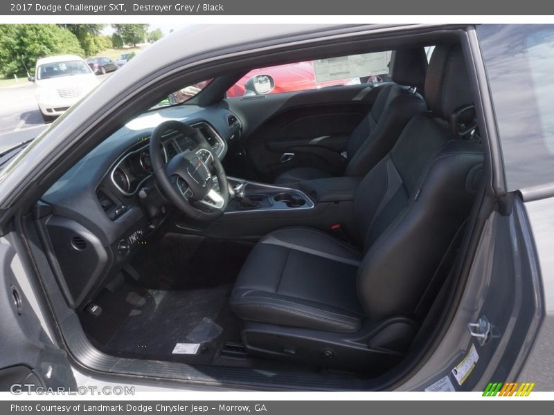 Destroyer Grey / Black 2017 Dodge Challenger SXT