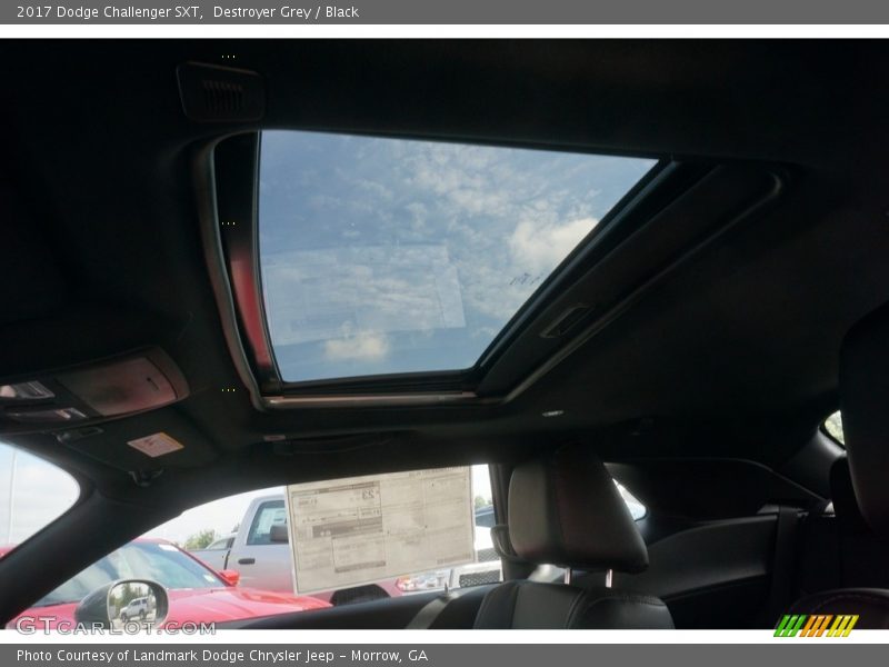 Destroyer Grey / Black 2017 Dodge Challenger SXT
