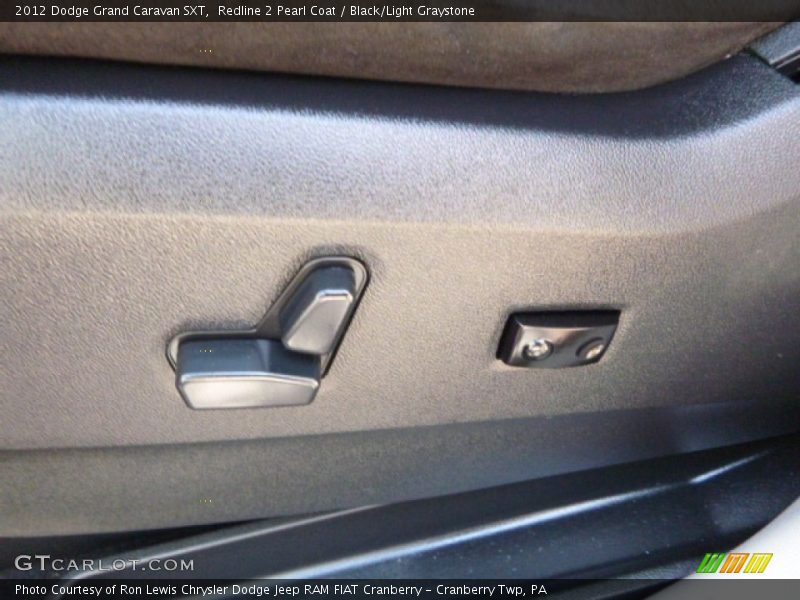Redline 2 Pearl Coat / Black/Light Graystone 2012 Dodge Grand Caravan SXT