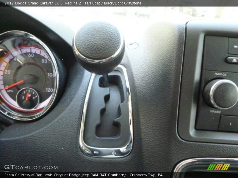 Redline 2 Pearl Coat / Black/Light Graystone 2012 Dodge Grand Caravan SXT