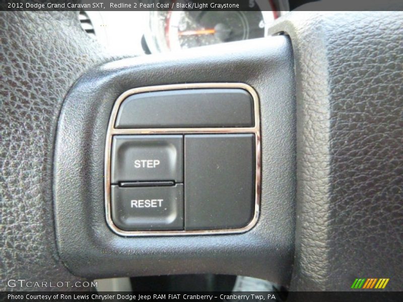 Redline 2 Pearl Coat / Black/Light Graystone 2012 Dodge Grand Caravan SXT